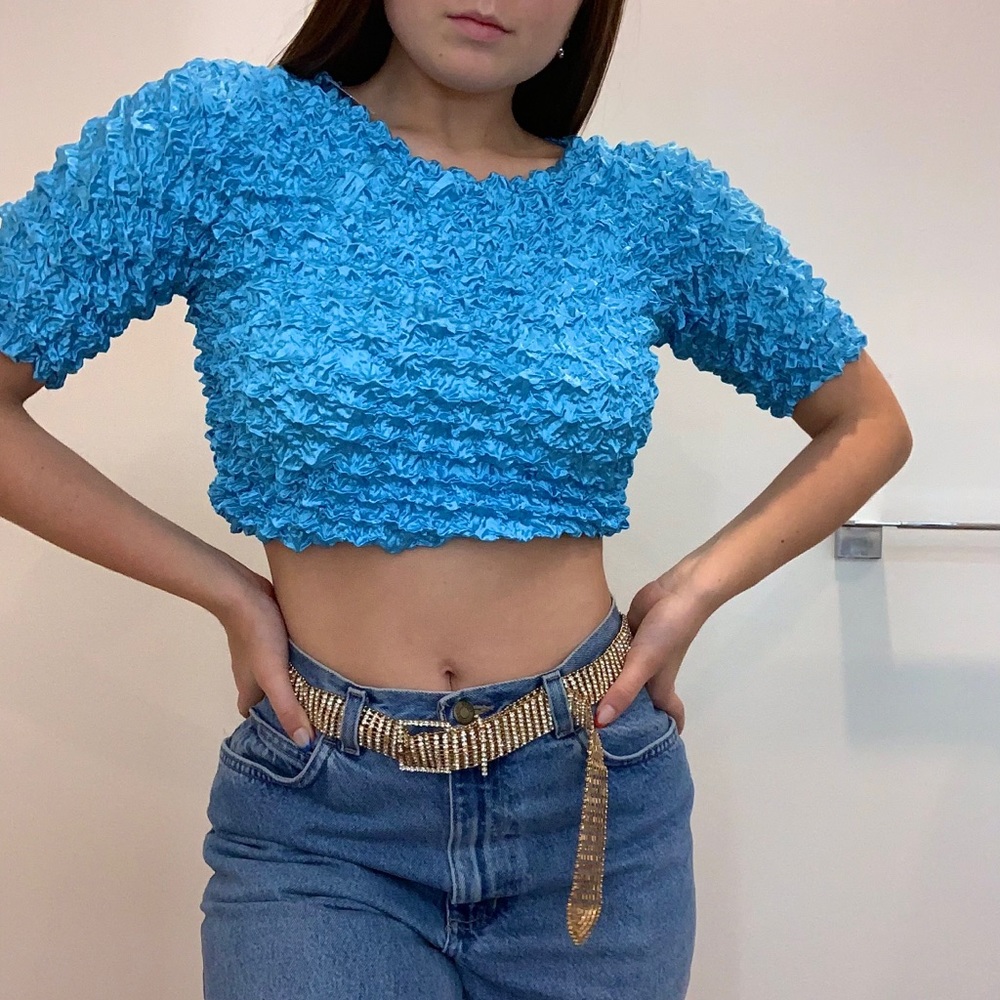 Vintage Ruffle Top